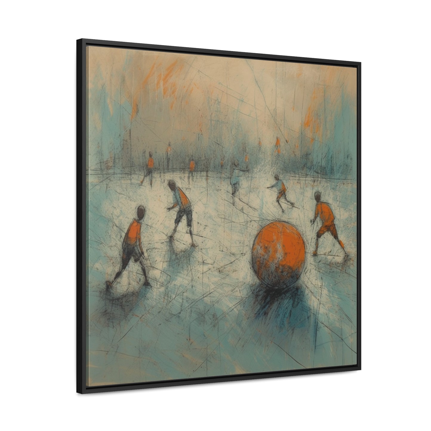 Childhood 15, Gallery Canvas Wraps, Square Frame