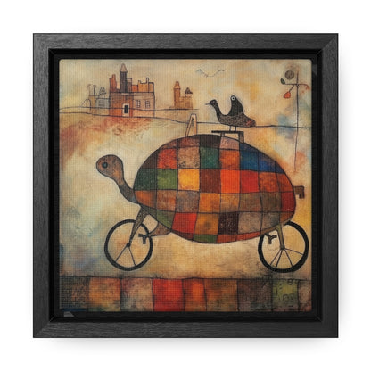 Turtle 7, Gallery Canvas Wraps, Square Frame