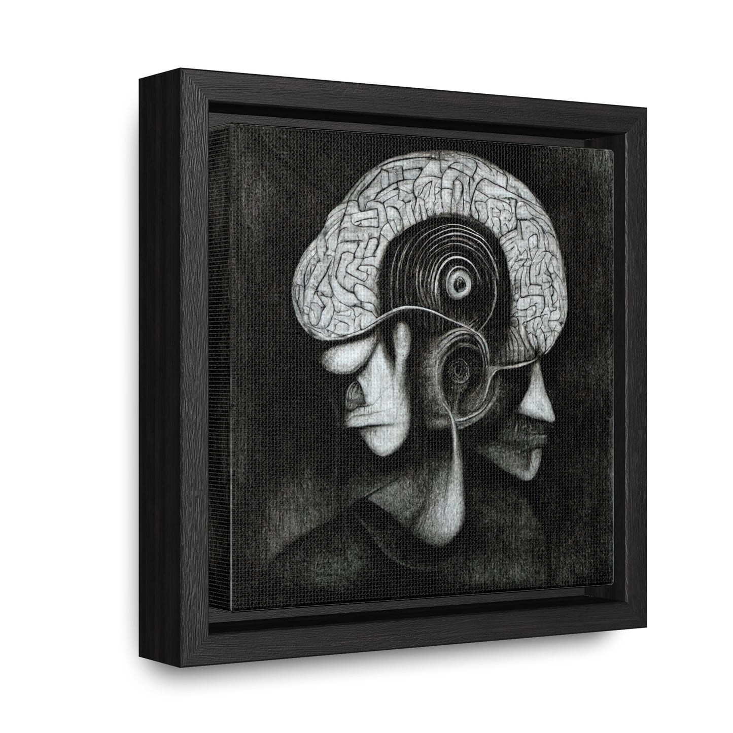 Brain 6, Valentinii, Gallery Canvas Wraps, Square Frame