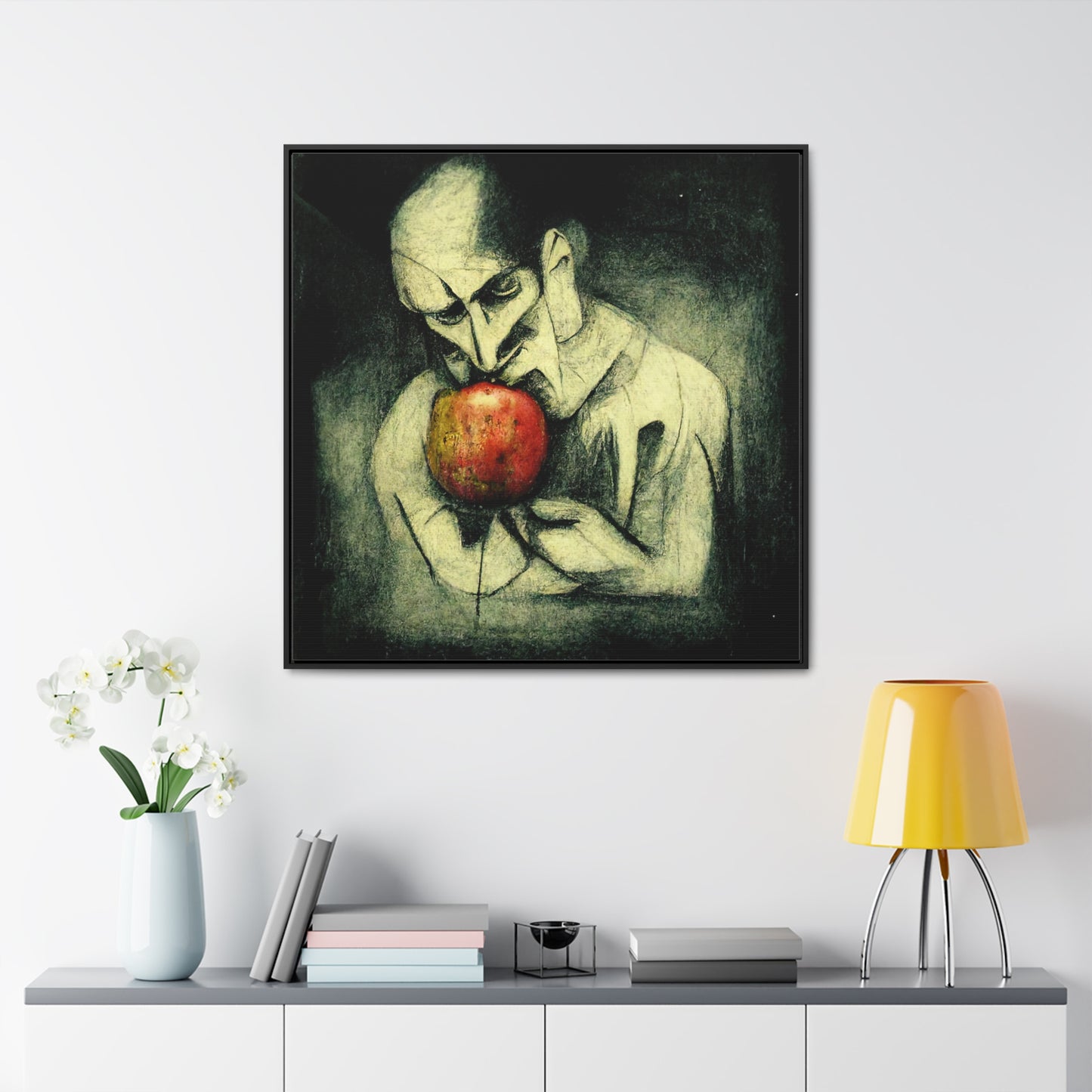 Apple 34, Valentinii, Gallery Canvas Wraps, Square Frame