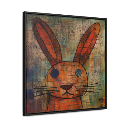 Rabbit 14, Gallery Canvas Wraps, Square Frame