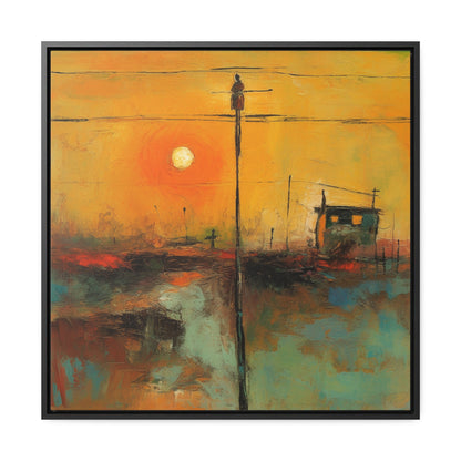 Land of the Sun 62, Valentinii, Gallery Canvas Wraps, Square Frame