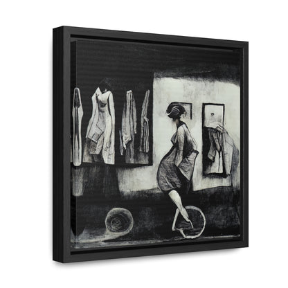 Domestic Memories 43, Valentinii, Gallery Canvas Wraps, Square Frame