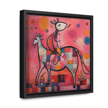 The Dreams of the Child 2, Gallery Canvas Wraps, Square Frame