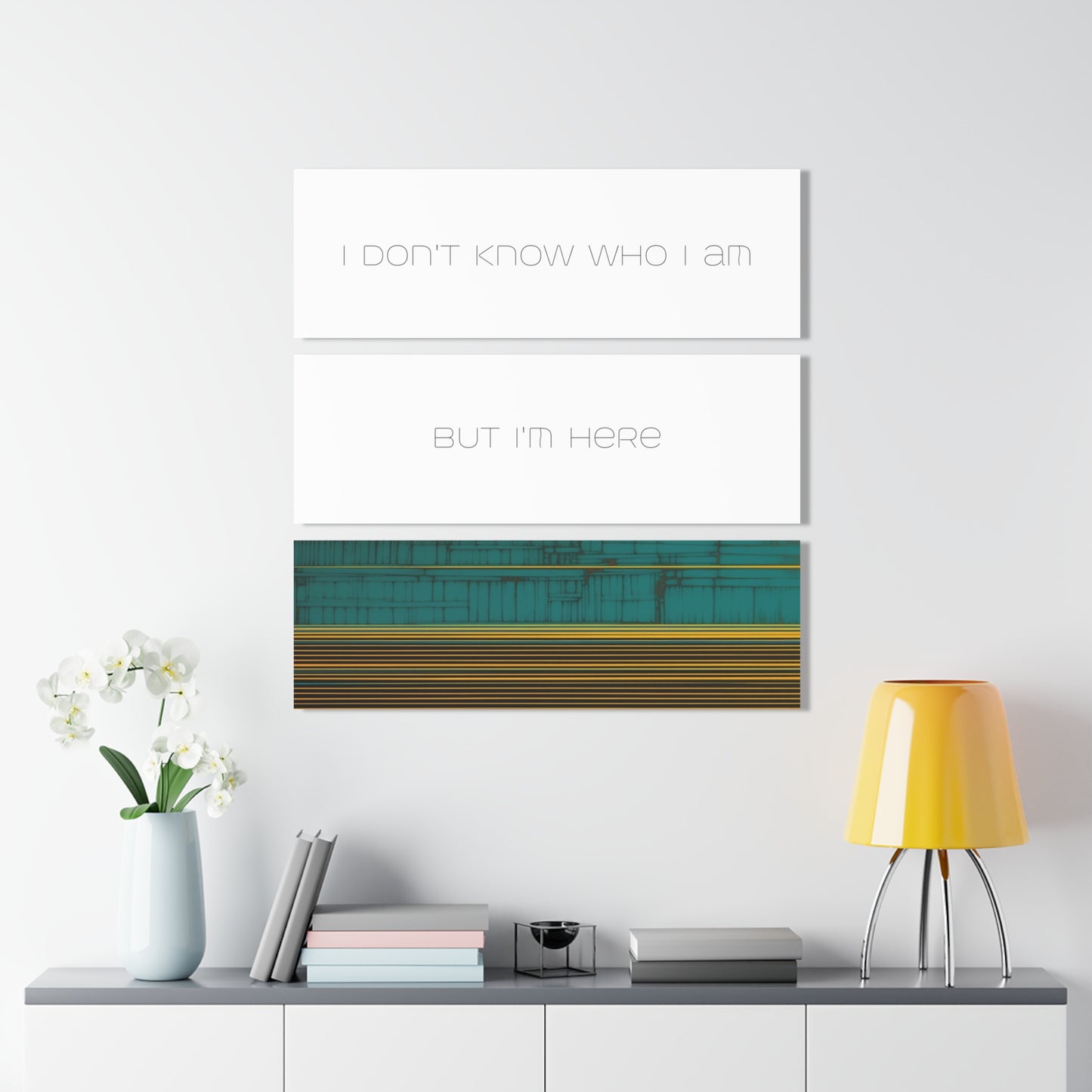 I don't know who I am, Prints (Triptych)