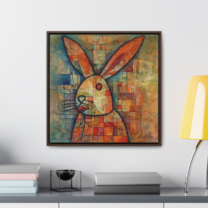 Rabbit 3, Gallery Canvas Wraps, Square Frame