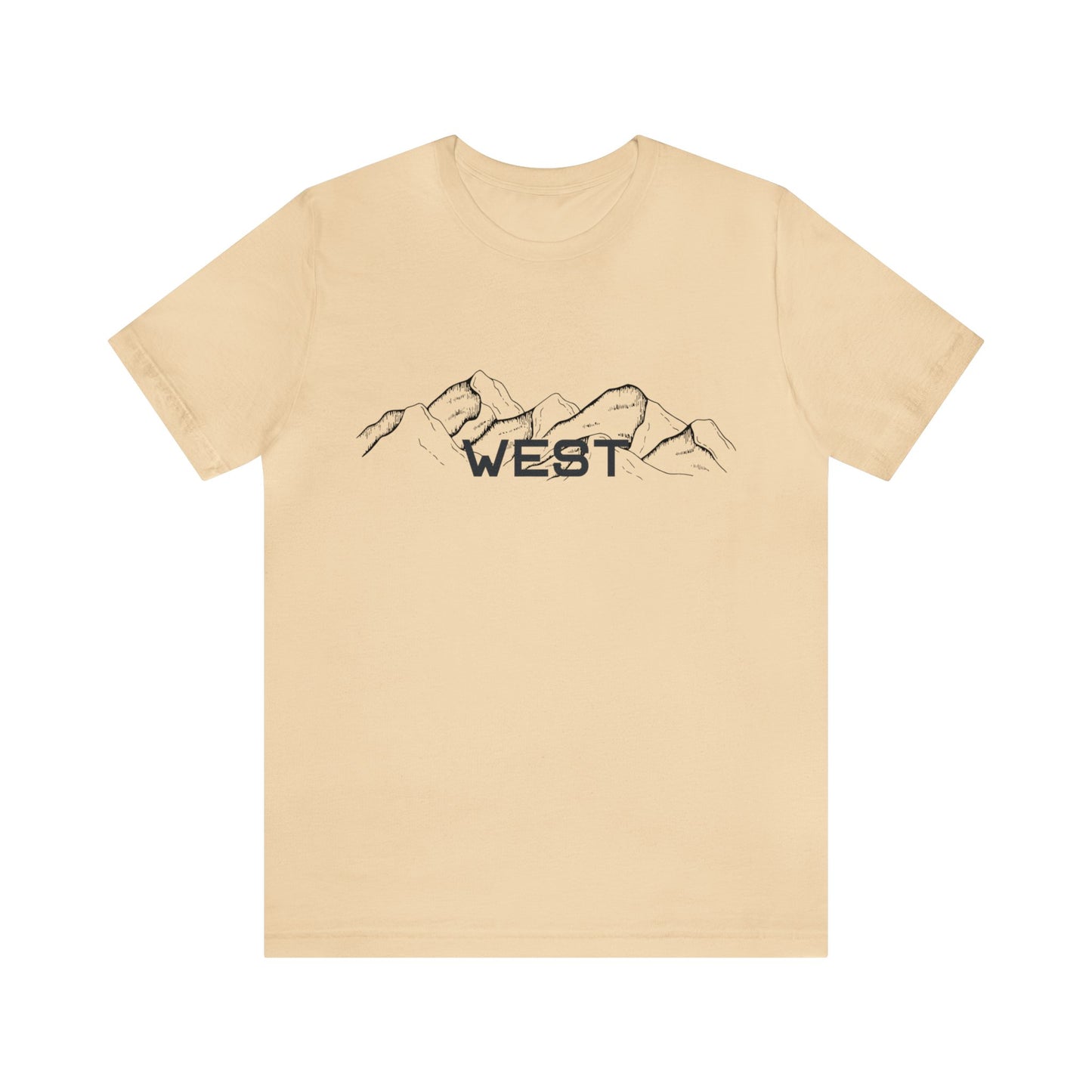 West, Unisex Jersey Short Sleeve Tee