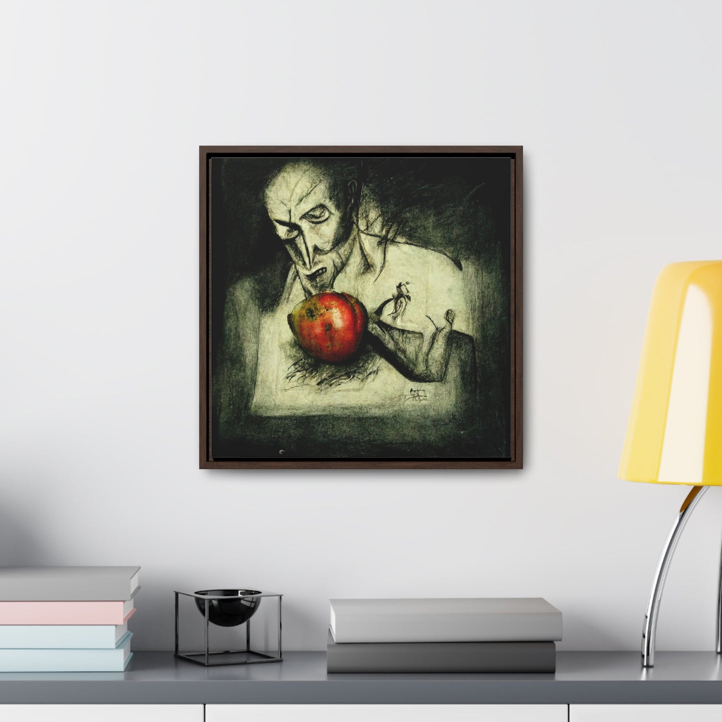 Apple 18, Valentinii, Gallery Canvas Wraps, Square Frame