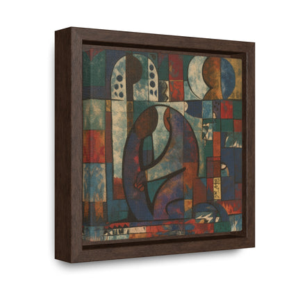 Sad Man 11, Valentinii, Gallery Canvas Wraps, Square Frame