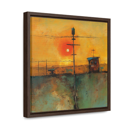 Land of the Sun 56, Valentinii, Gallery Canvas Wraps, Square Frame