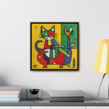 Cat 150, Gallery Canvas Wraps, Square Frame