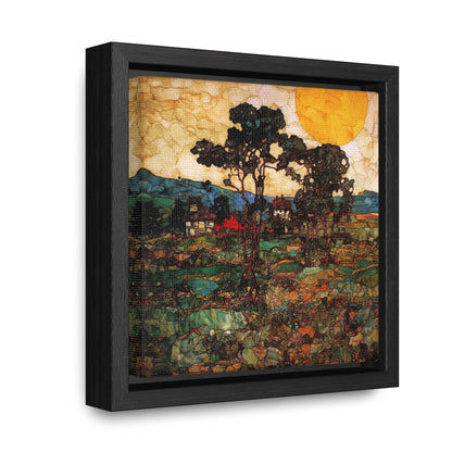 Land of the Sun 45, Valentinii, Gallery Canvas Wraps, Square Frame