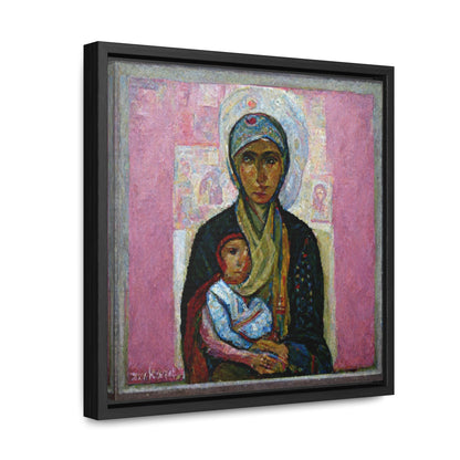 Mary and the Child 25, Valentinii, Gallery Canvas Wraps, Square Frame