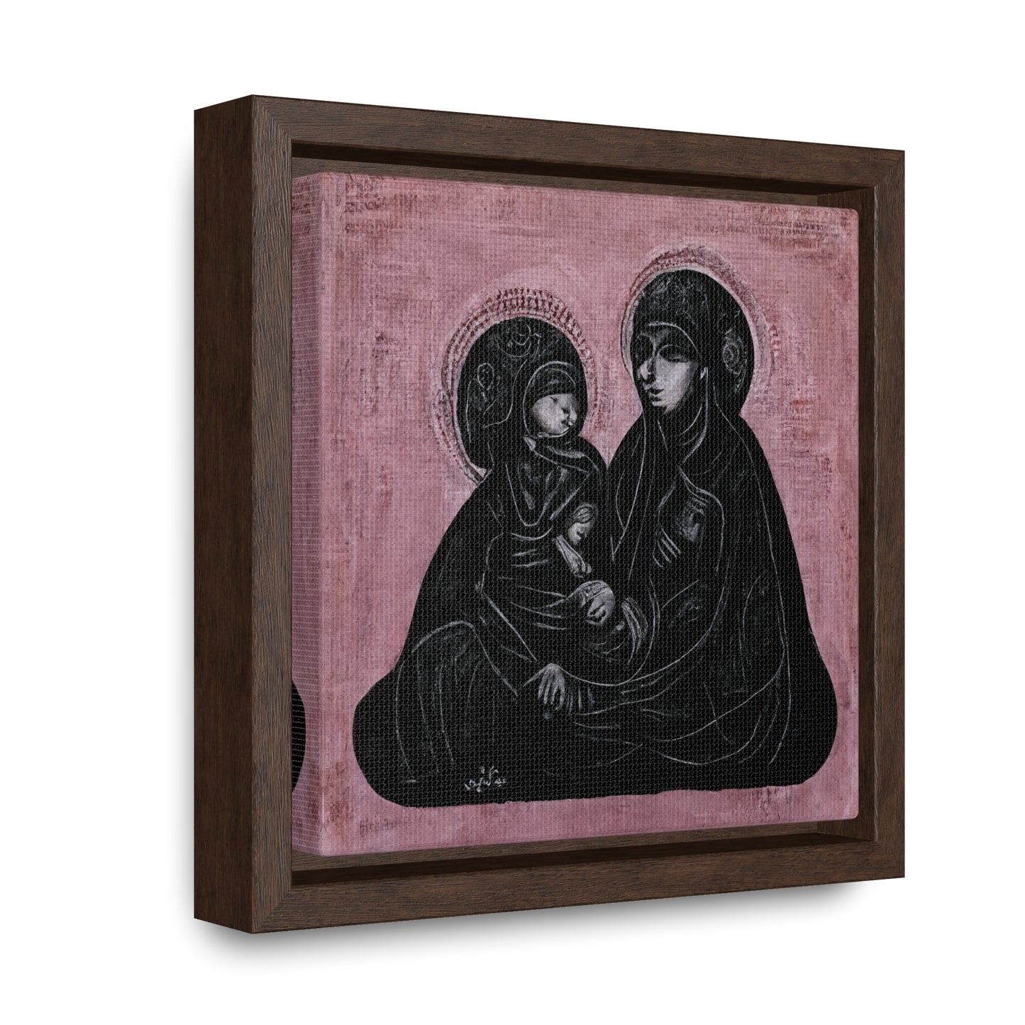 Mary and the Child 7, Valentinii, Gallery Canvas Wraps, Square Frame