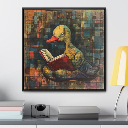 Duck 3, Gallery Canvas Wraps, Square Frame