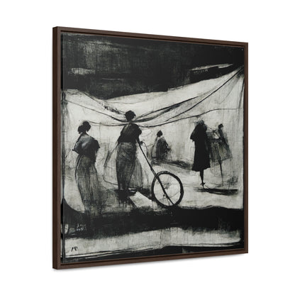 Domestic Memories 34, Valentinii, Gallery Canvas Wraps, Square Frame