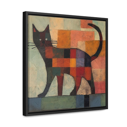 Cat 24, Gallery Canvas Wraps, Square Frame