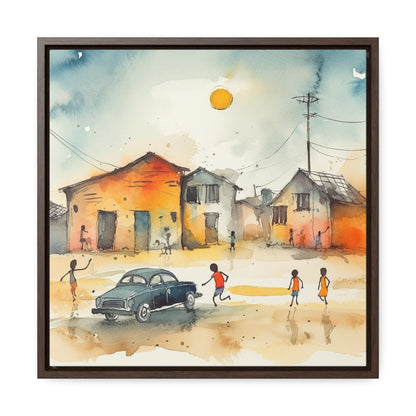 Childhood 13, Valentinii, Gallery Canvas Wraps, Square Frame