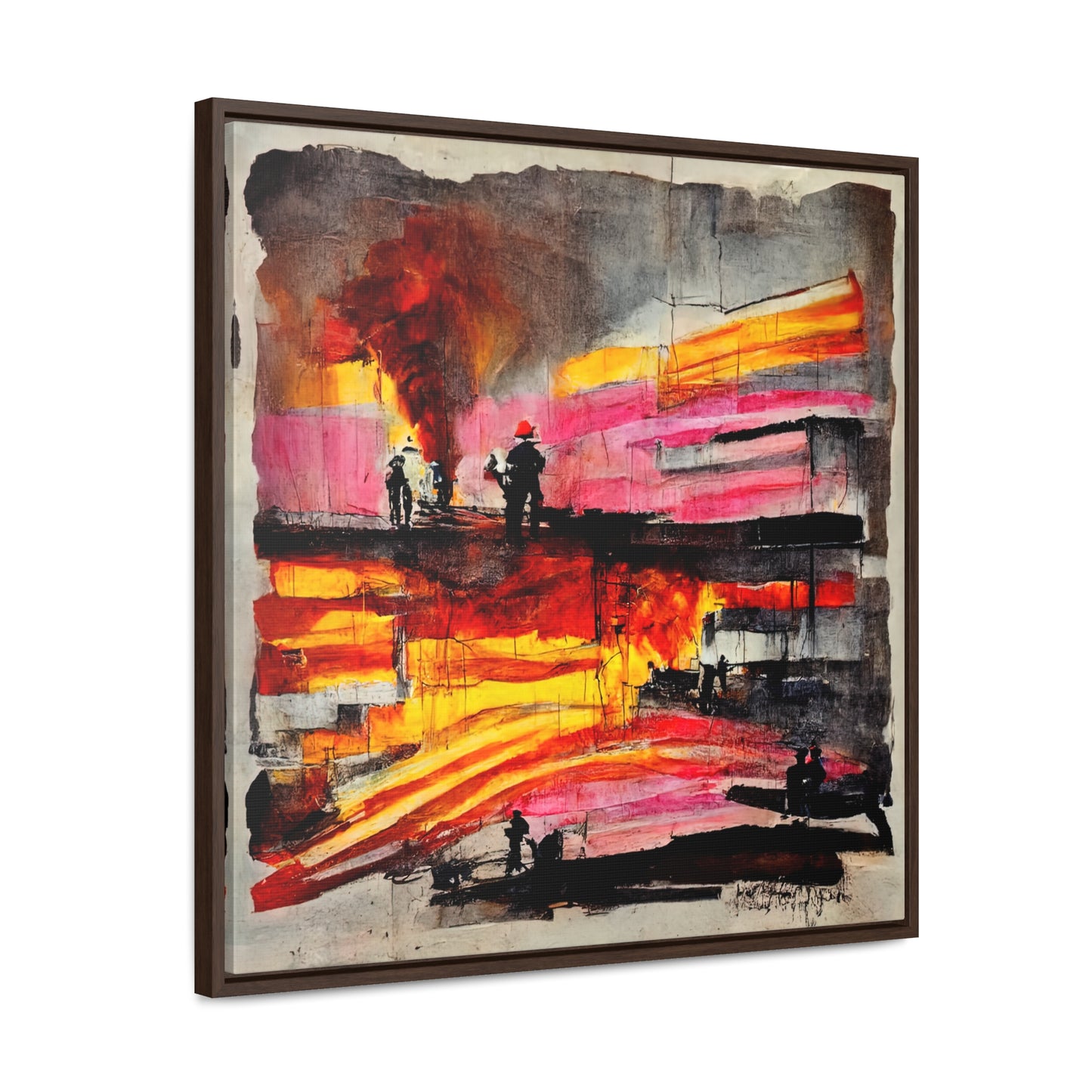 Land of the Sun 2, Valentinii, Gallery Canvas Wraps, Square Frame