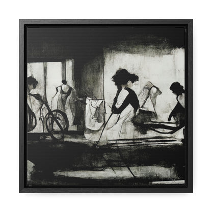 Domestic Memories 29, Valentinii, Gallery Canvas Wraps, Square Frame