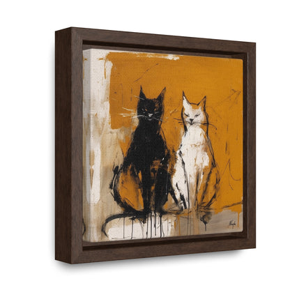 Cat 17, Gallery Canvas Wraps, Square Frame