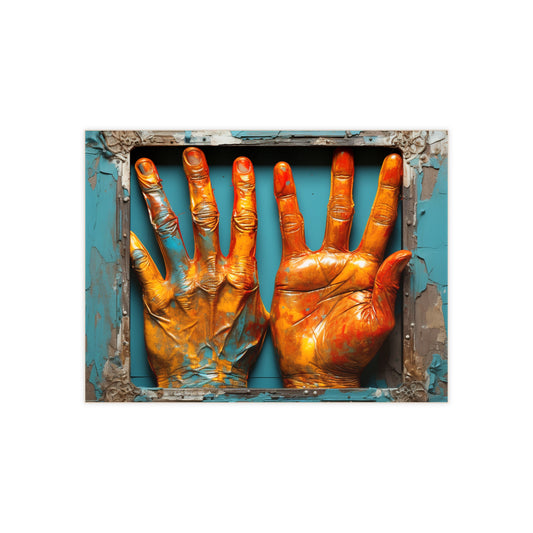 Hands 107, Ceramic Photo Tile