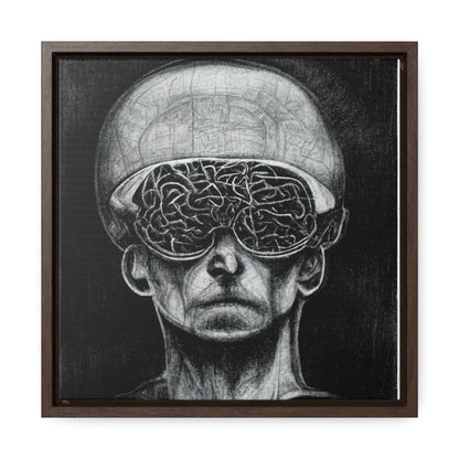 Brain 14, Valentinii, Gallery Canvas Wraps, Square Frame