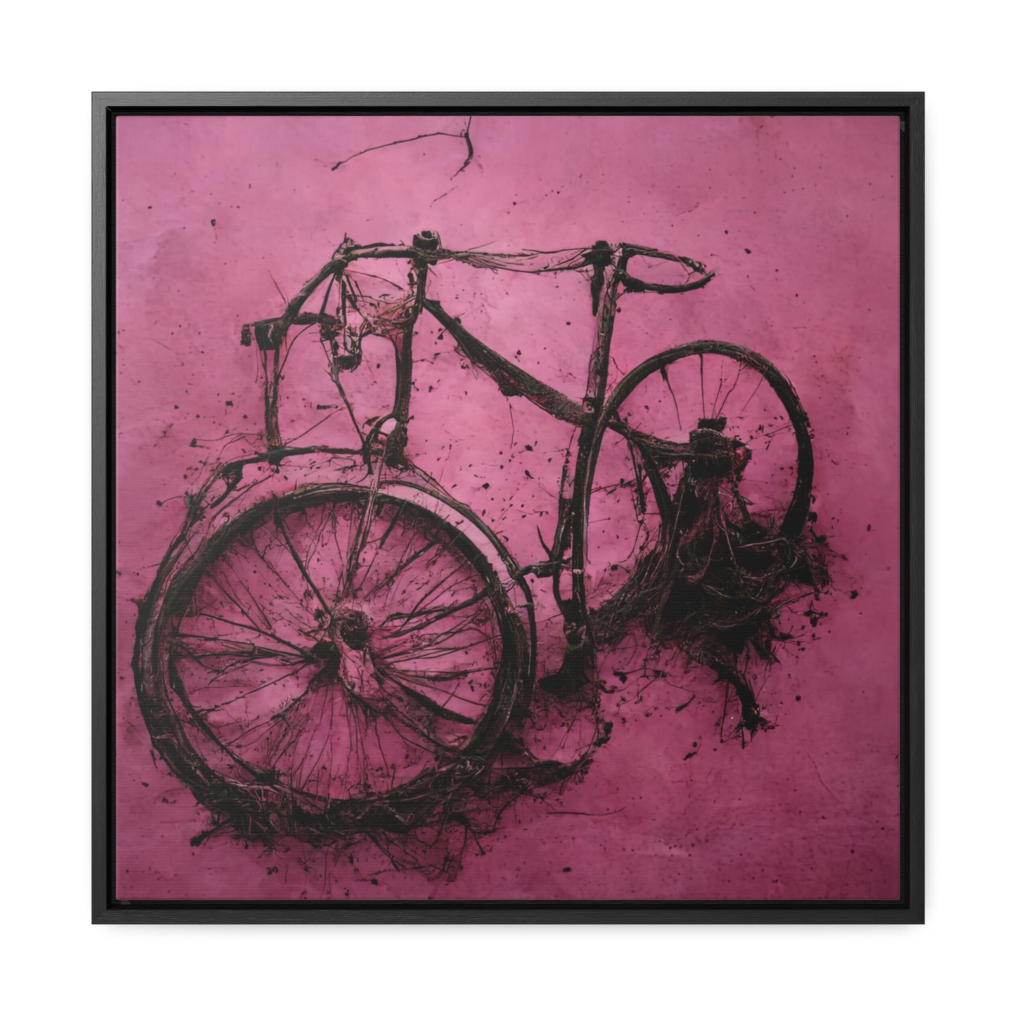 Bicycle 7, Valentinii, Gallery Canvas Wraps, Square Frame