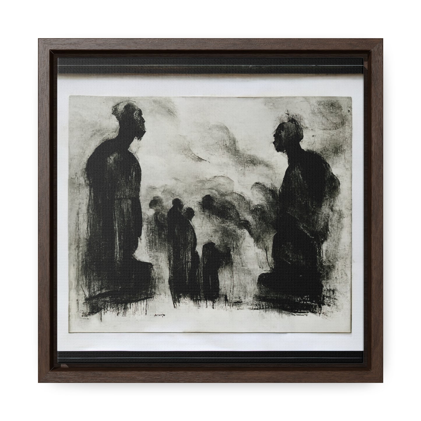 Palaeolithic Prayer 6, Valentinii, Gallery Canvas Wraps, Square Frame