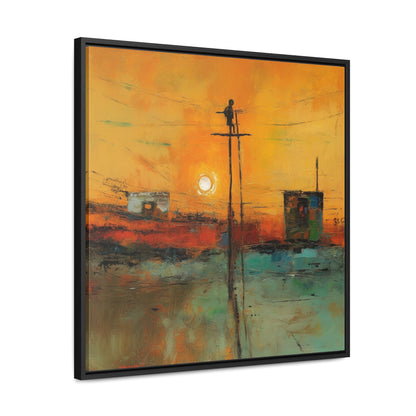 Land of the Sun 81, Valentinii, Gallery Canvas Wraps, Square Frame