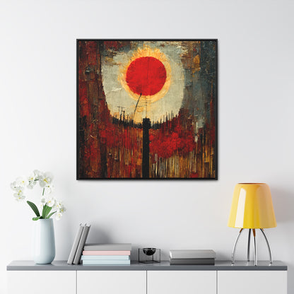 Land of the Sun 29, Valentinii, Gallery Canvas Wraps, Square Frame