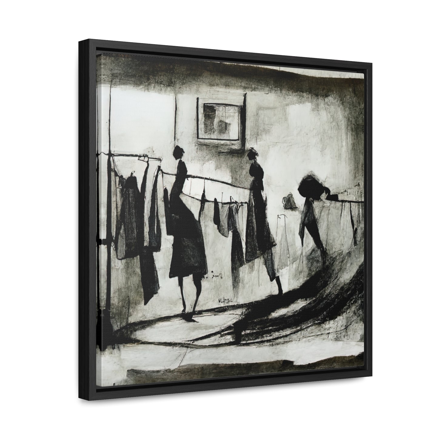 Domestic Memories 9, Valentinii, Gallery Canvas Wraps, Square Frame