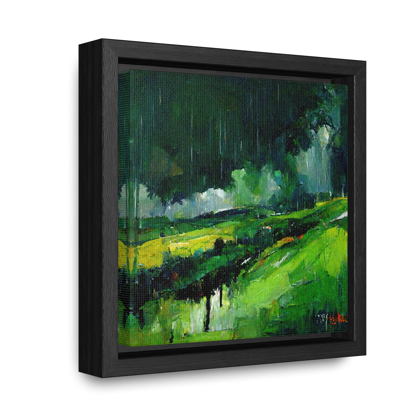 To the Rainy Land 4, Valentinii, Gallery Canvas Wraps, Square Frame