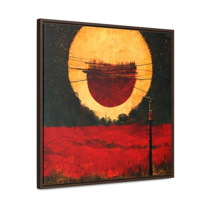 Land of the Sun 17, Valentinii, Gallery Canvas Wraps, Square Frame