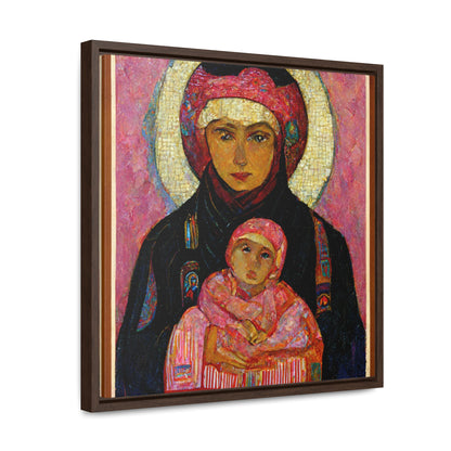 Mary and the Child 14, Valentinii, Gallery Canvas Wraps, Square Frame