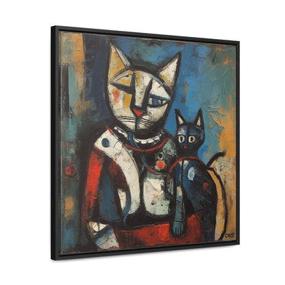 Cat 83, Gallery Canvas Wraps, Square Frame