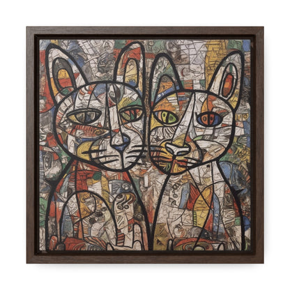 Cat 2, Gallery Canvas Wraps, Square Frame