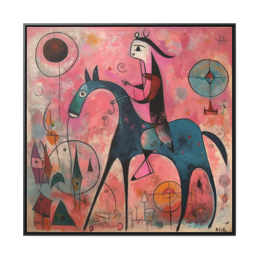 The Dreams of the Child 7, Gallery Canvas Wraps, Square Frame