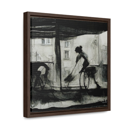 Domestic Memories 18, Valentinii, Gallery Canvas Wraps, Square Frame