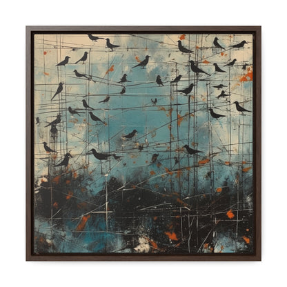 Bird 32, Gallery Canvas Wraps, Square Frame