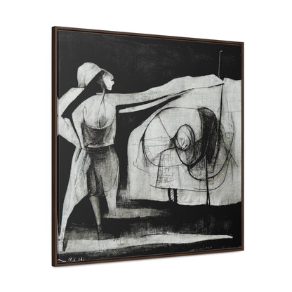 Domestic Memories 35, Valentinii, Gallery Canvas Wraps, Square Frame