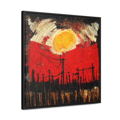 Land of the Sun 37, Valentinii, Gallery Canvas Wraps, Square Frame