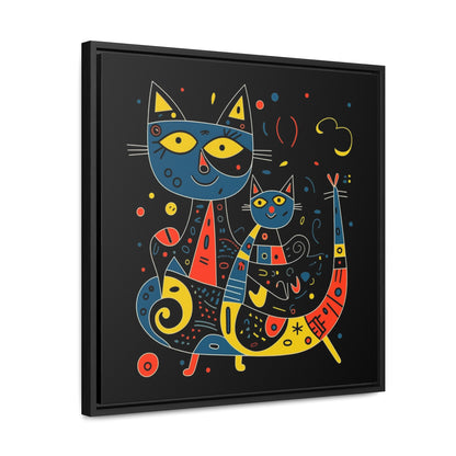 Cat 138, Gallery Canvas Wraps, Square Frame