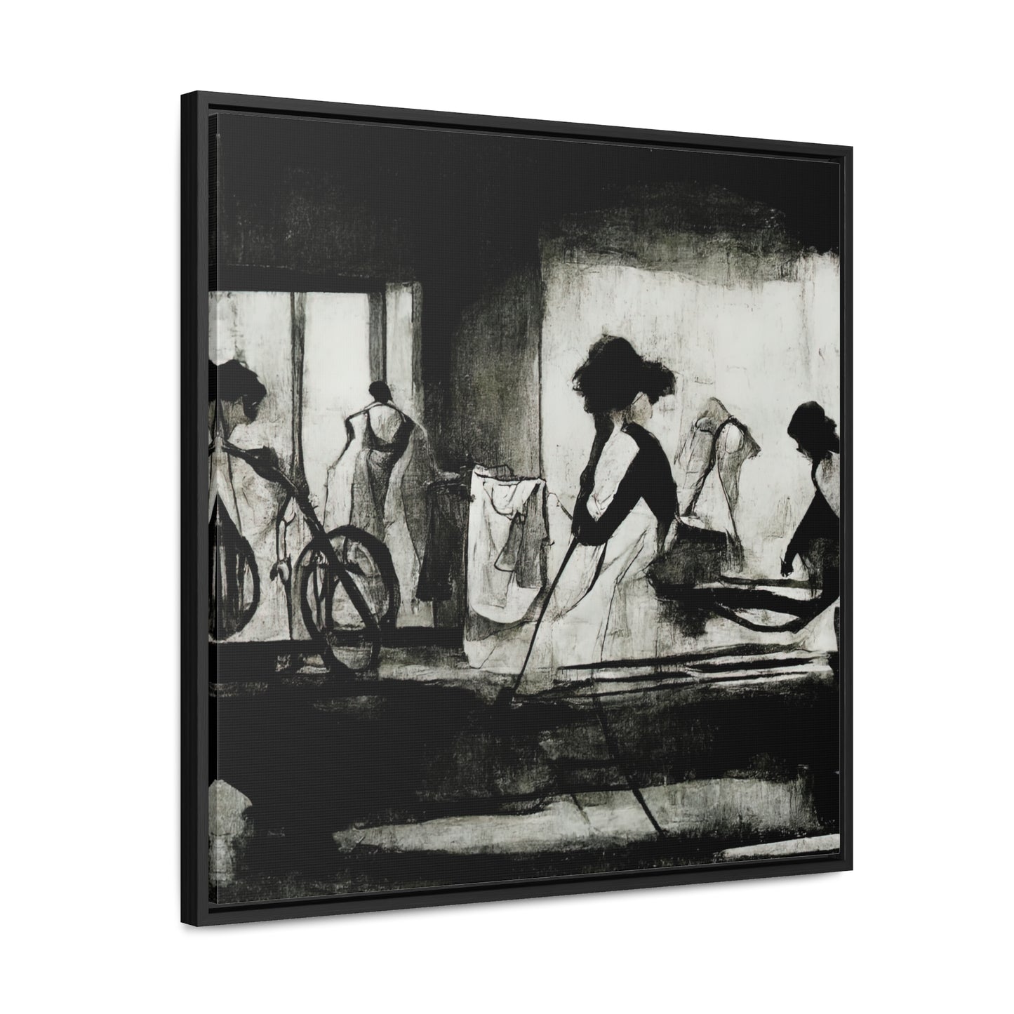 Domestic Memories 29, Valentinii, Gallery Canvas Wraps, Square Frame