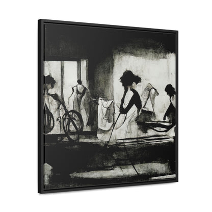 Domestic Memories 29, Valentinii, Gallery Canvas Wraps, Square Frame