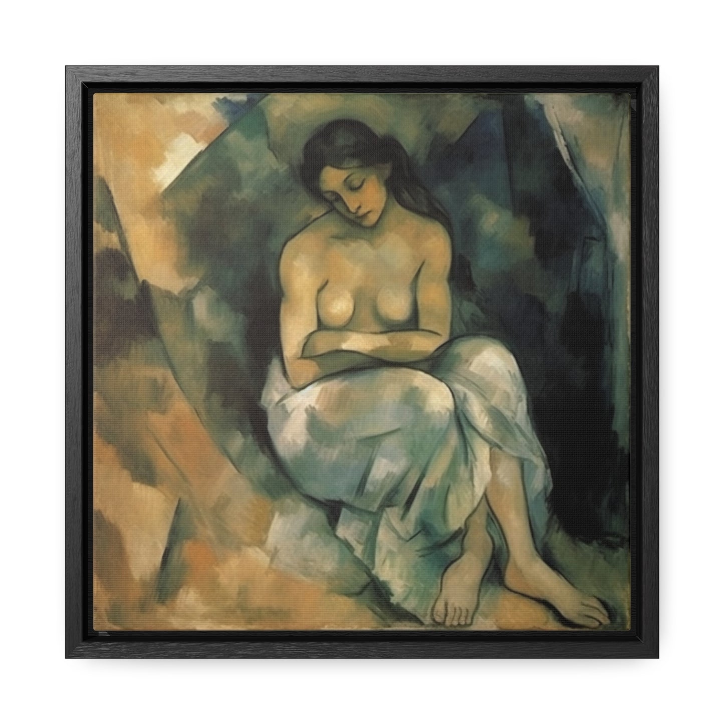 Women 3, Valentinii, Gallery Canvas Wraps, Square Frame