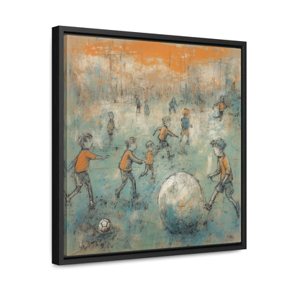 Childhood 34, Gallery Canvas Wraps, Square Frame