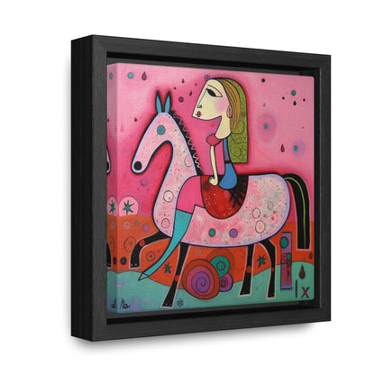 The Dreams of the Child 62, Gallery Canvas Wraps, Square Frame
