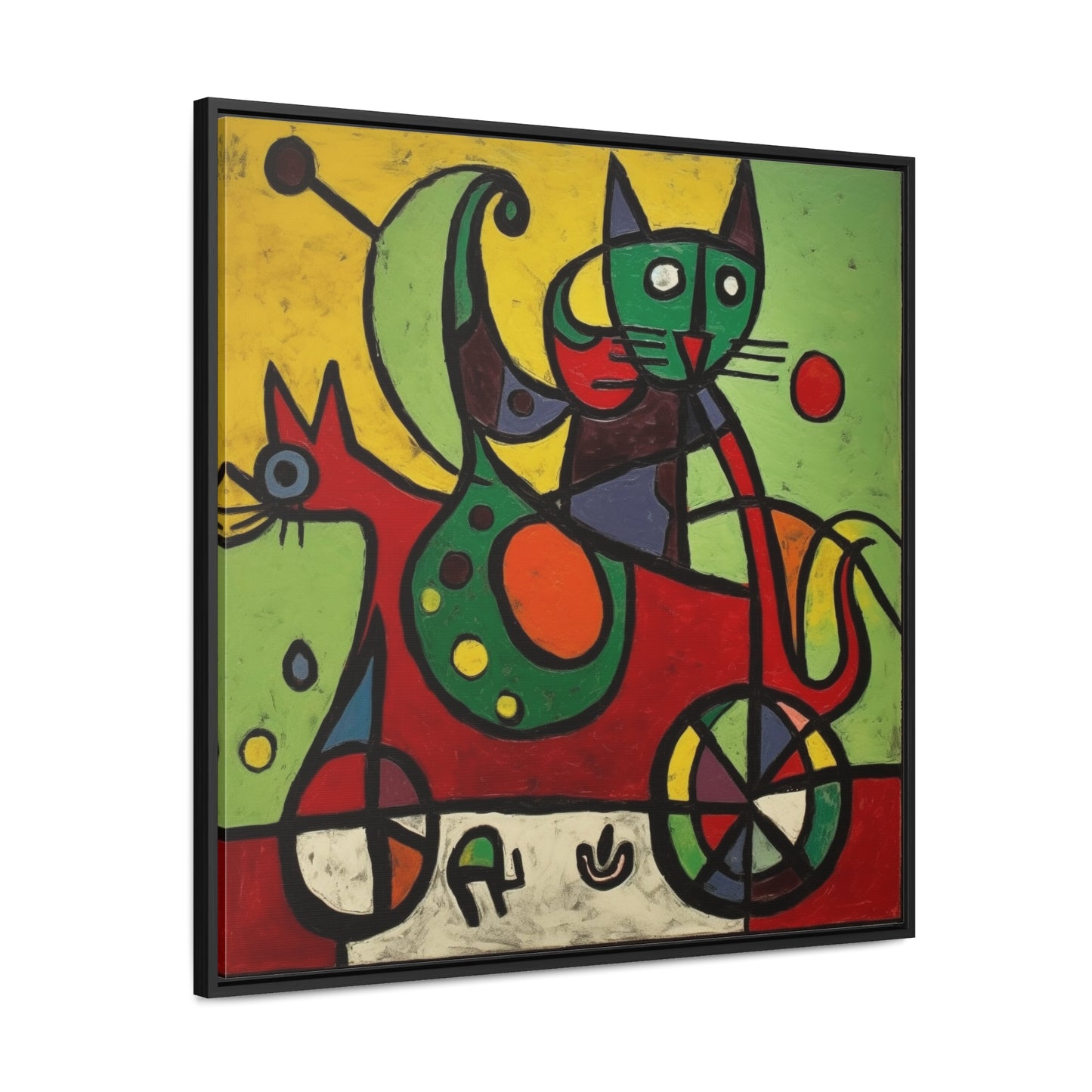 Cat 149, Gallery Canvas Wraps, Square Frame