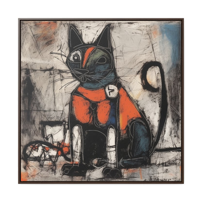 Cat 48, Gallery Canvas Wraps, Square Frame